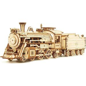 ROKR Model Car Kits Wooden 3D Puzzles Model Building Kits for Adults to